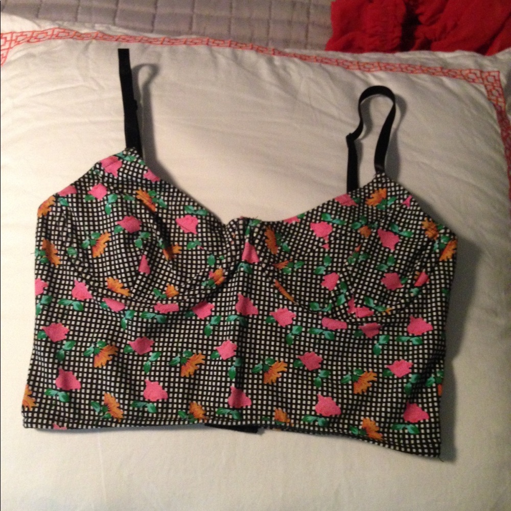 MINKPINK crop top bodice (size medium)